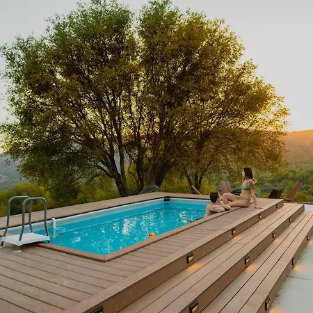 Boho Chic Oasis By Casa Oso With Pool, Spa And Views Ahwahnee Extérieur photo